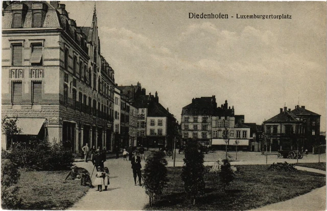 CPA AK DIEDENHOFEN - Luxemburgertorplatz (454884)