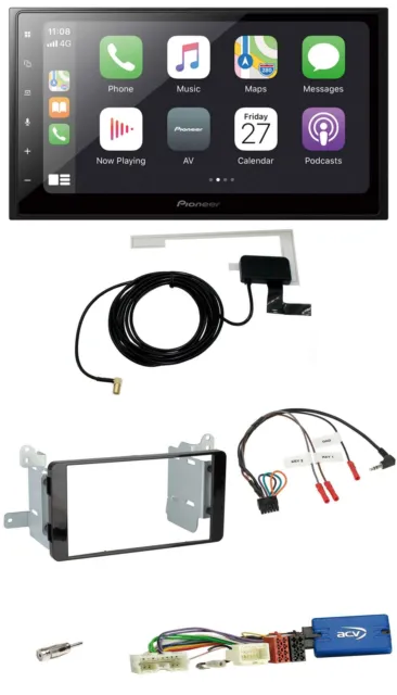 Pioneer USB Lenkrad 2DIN Bluetooth DAB Autoradio für Mitsubishi L200 06-15