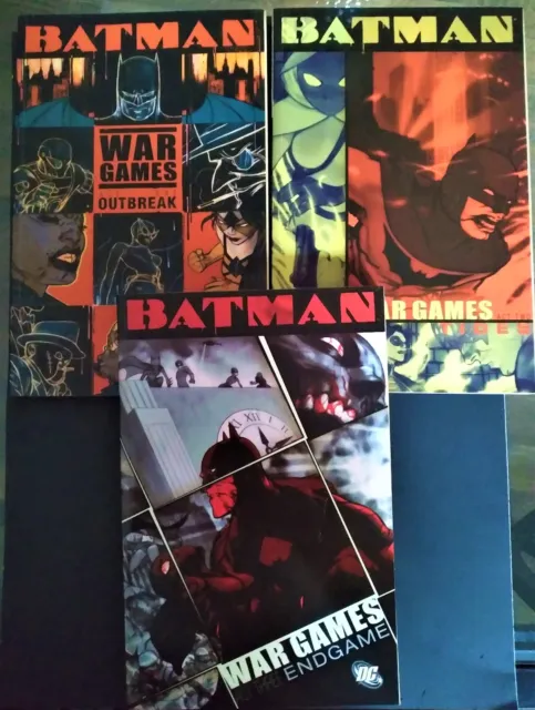 Batman War Games All Three Trade Paperbacks