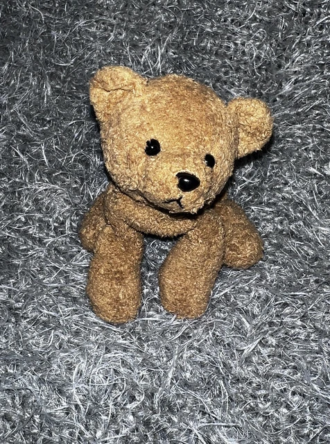 VINTAGE RUSS BERRIE Brown Cubby Teddy Bear Small Plush Soft Toy 5" £12. ...