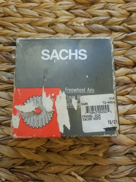 NOS Roue Libre SACHS Maillard Aris 80s-90s Freewheel 8 Speed 129