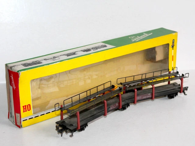 LG1349 ELECTROTREN 6006 Ho Wagon porte autos articulé SNCF Hispanauto essieux 8425420060069 | eBay