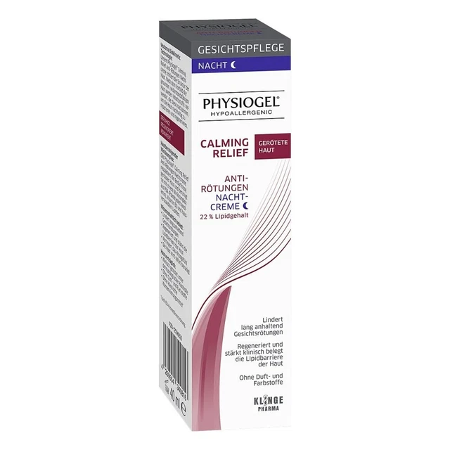 PHYSIOGEL Calming Relief crema de noche antienrojecimiento 40ml 12596920
