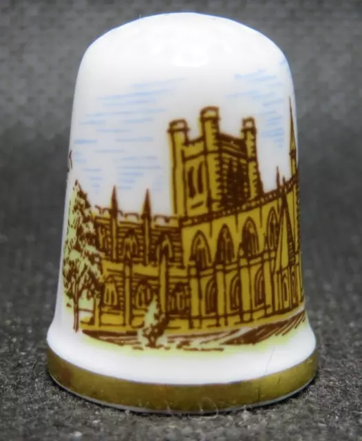 Caverswall England Thimble Collection - Chester