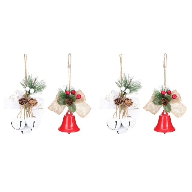 Weihnachtsbaum Glockendekor 2x Diy Weihnachten Dekorationen Weihnachten Bowknot