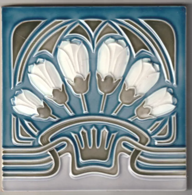 Jugendstil Fliese MO & PF