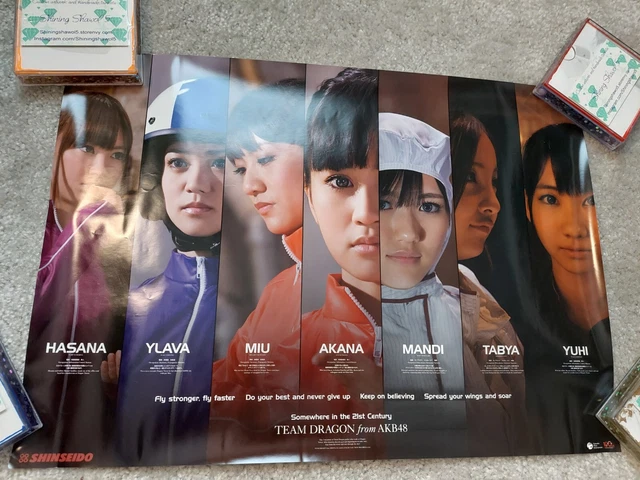 Team Dragon from AKB48 Official Japanese Poster Somewhere in the 21st Century