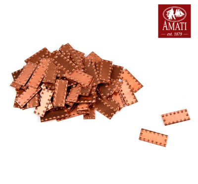 Amati AMATI CAVIGLIE BOSSO 6 MM BUSTINE DA 100 PEZZI ART 4105/06 