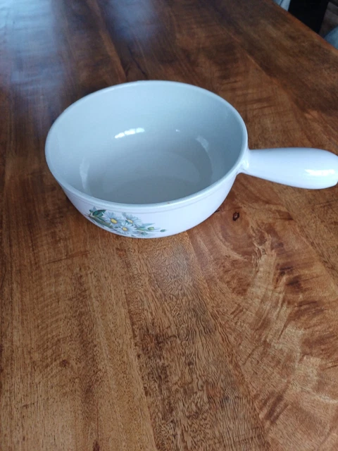 2 ⚜️ Ancienne Cocotte Caquelon en Fonte Émaillée Nomar 17 France Fondue Vintage
