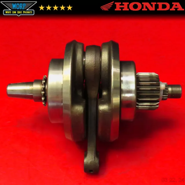 1984 Honda Atc200X Crankshaft Crank Shaft Bottom End Connecting Rod For Rebuild