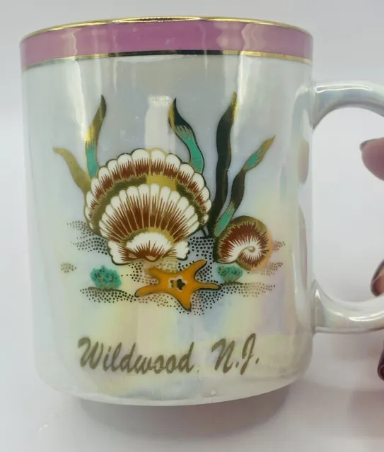 Vintage Wildwood New Jersey Souvenir Mug