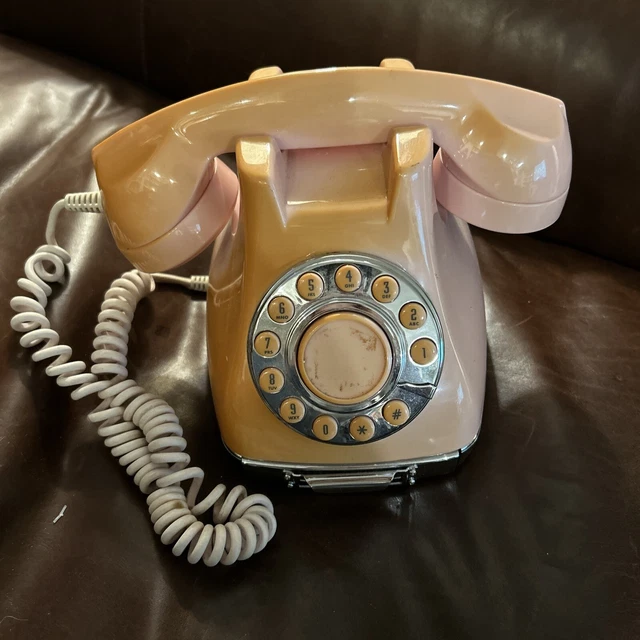 LANDLINE VINTAGE Phone With Push Button No. Used £18.40 PicClick UK