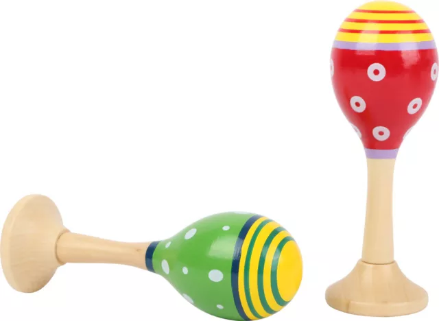 Wooden Mini Maracas Musical Toy