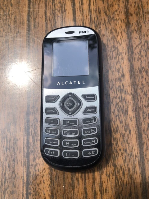 Alcatel OT-208 Telephono cellulare radio FM. NESSUN CAVO.