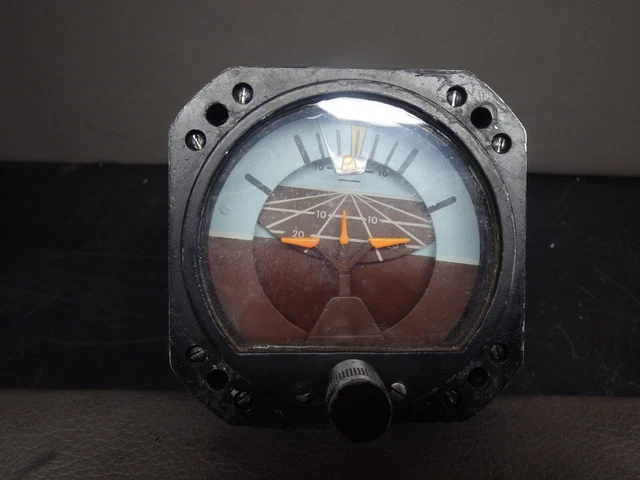 Aviation Instrument MFG. Attitude Gyro P/N: 504-0016-901