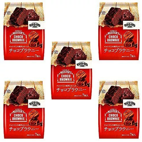Japanese sweets COUNTRY MA'AM Meisters chocolate brownie 7 sheets x 5 bags 6375