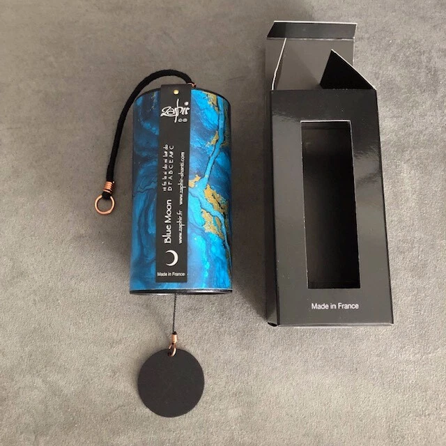 Zaphir Blue Moon Wind Chimes Winter Season Indigo Blue Sound Therapy Healing Zen