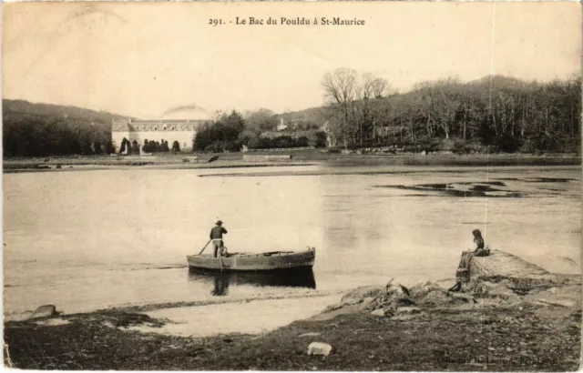 CPA Le Bac du Pouldu a Saint-Maurice (1034057)