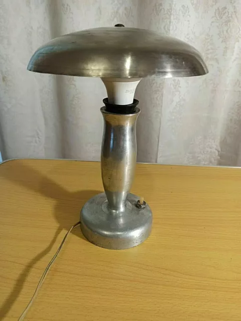 Soviet vintage table lamp "fungus". original. Works. Good condition