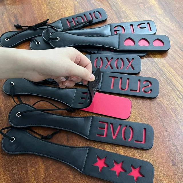 SPANKING PADDLE PU Leather BDSM Flogger Double Layer Whip Adult Sex Toys  Slave 6.43 - PicClick UK