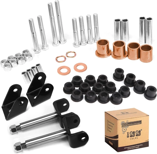 10L0L GOLF CART Front End King Pin Bushing Repair Kit for Club Car DS