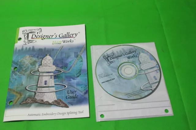 Diseño S Gallery Hoop Works Software Máquina Dividida Diseños Bordado