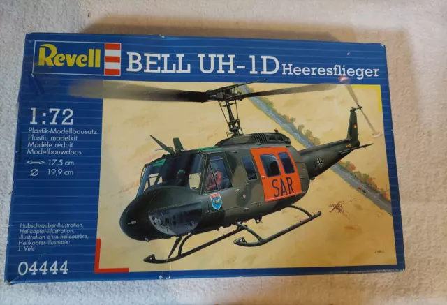 Revell Hubschrauber Bell UH-1D Heeresflieger im Maßstab 1:72