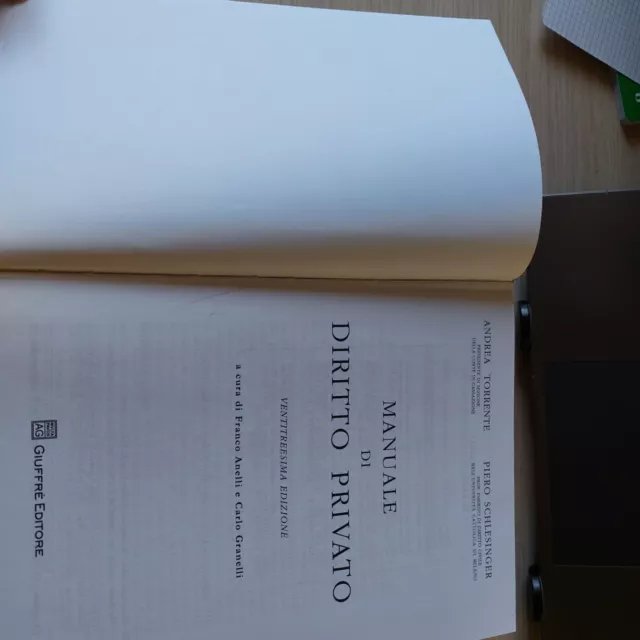 MANUALE DI DIRITTO PRIVATO (Torrente / Schlesinger)