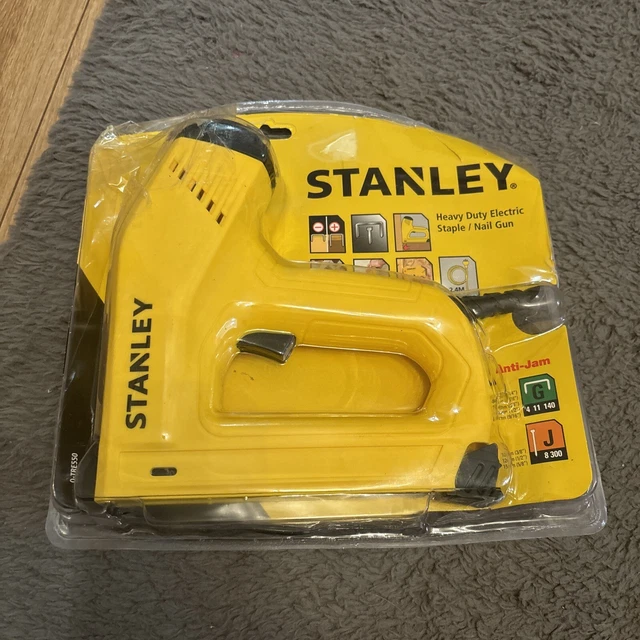 STANLEY 0TRE550 ELECTRIC Staple/Nail Gun STA0TRE550 Box Damage 1000