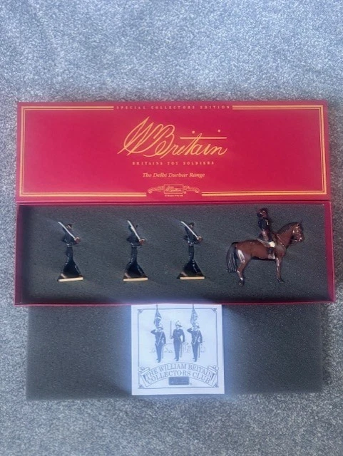 Figurine Britains Delhi Durbar - 17th Purbiah Pipe Major & Piper - 54mm
