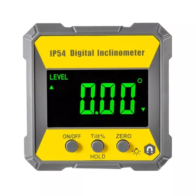 Professional Digital Level Angles Finder Inclinometer with Magnetic Base IP54