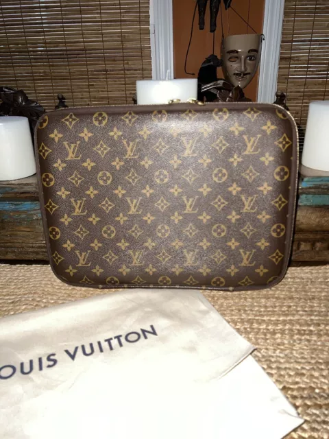 Authentic Louis Vuitton Monogram Canvas Large Notebook Zip Around Orga –  Paris Station Shop