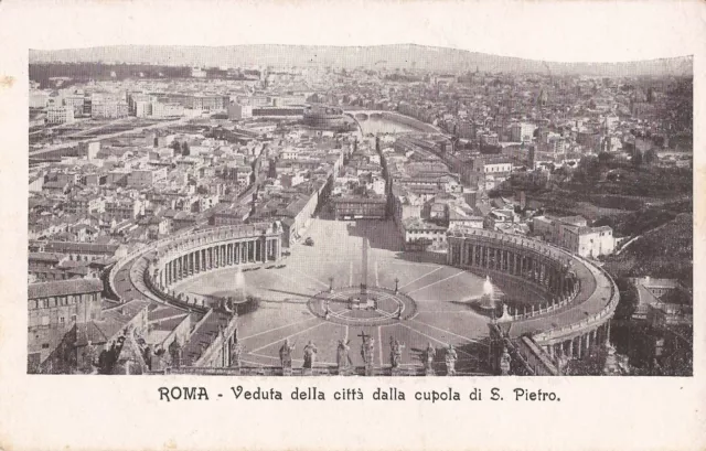 PEAL PHOTO - Vatican City, View from Dome of St. Peter's Basilica - Rome, ITALY