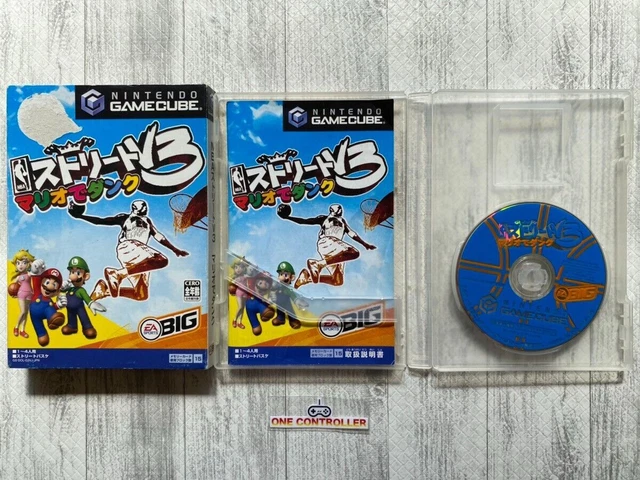 Nintendo Game Cube GC NBA Street V3 Mario de Dunk & Virtua Striker 3 from Japan 3