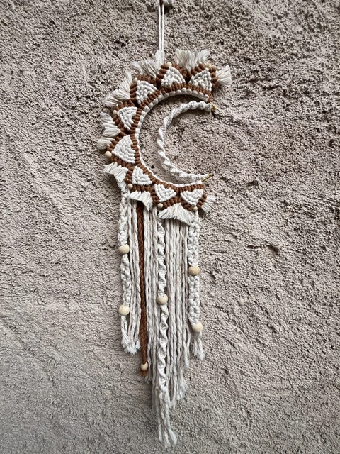 MANDALAS METANOIA 45,55 et70cm/ Attrape-rêve/ Dentelle/ Macramé/ Déco/ Méditation EUR 75,00 - FR