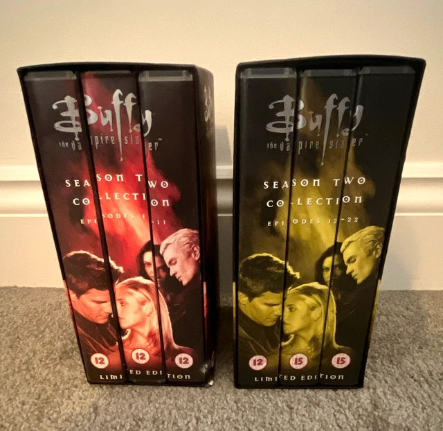 BUFFY THE VAMPIRE Slayer Season 2 Limited Edition Box Set VHS PAL £6.52 ...