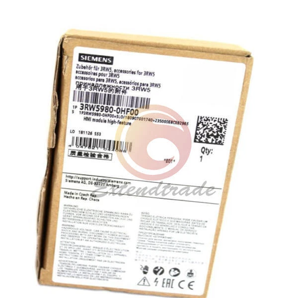 1 pz modulo Siemens Hmi high-feature Sirius 3RW5980-0HF00 nuovo