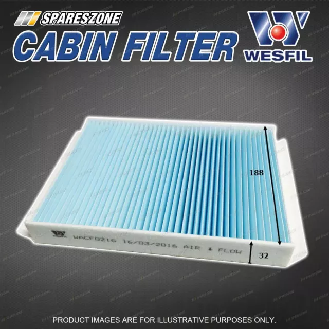 Wesfil Cabin Filter for Mercedes Benz C200 220 250 300 350 43 Refer RCA335P