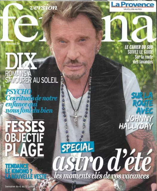 REVUE                  Johnny Hallyday " Fémina "