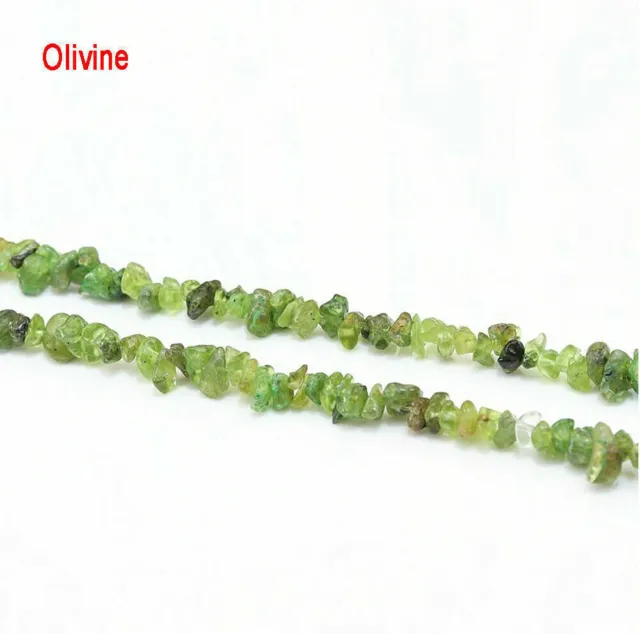 10 String（10X34"）Freeform Natural Gemstone Chips Beads for Jewelry Making 5-8mm