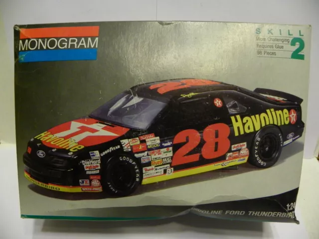 Monogram #2430 1/24 Davey Allison Havoline Ford Thunderbird sealed inside