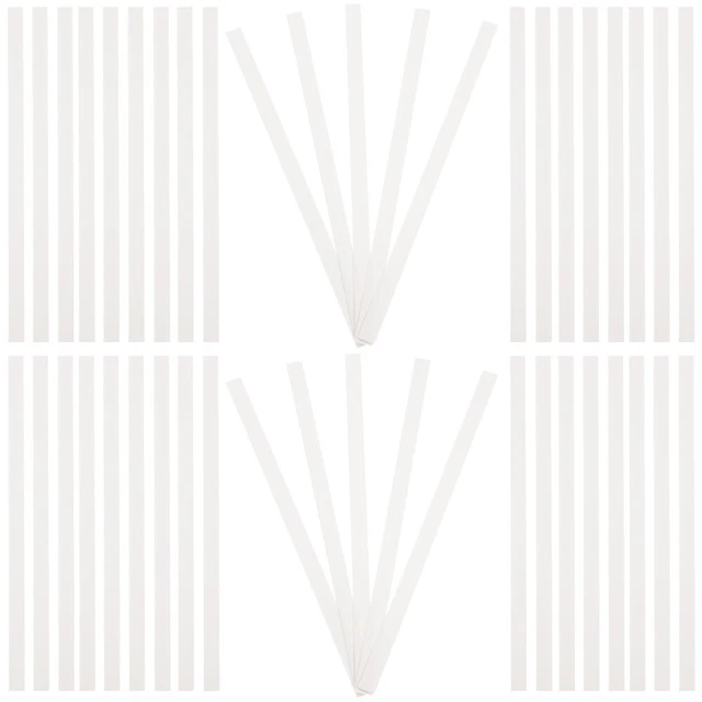 Kit profumi bastoncini a strisce bianche 100 pz tester carta profumata monouso