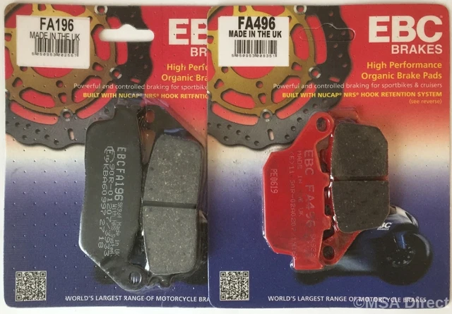 Plaquettes De Frein EBC Organiques Standard – FA140