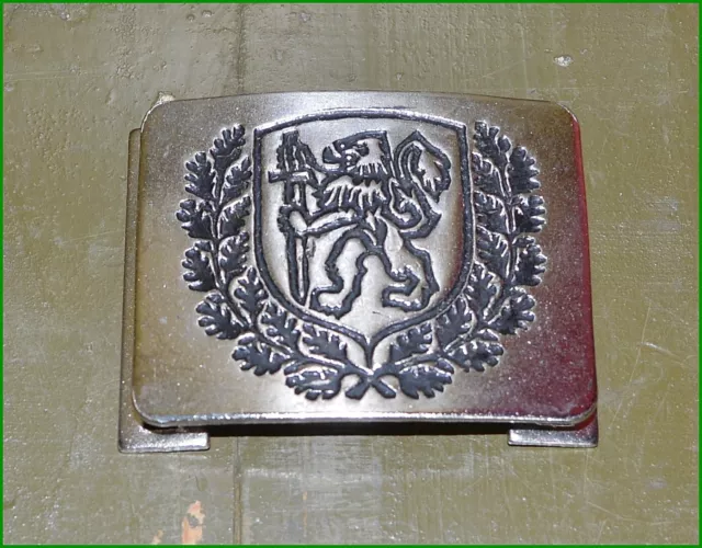 Bulgarian Police officer Policeman belt Buckle