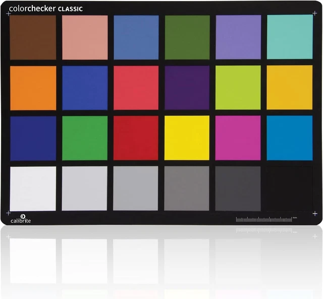 CALIBRITE COLORCHECKER CLASSIC: Colour Chart for Photography and ...