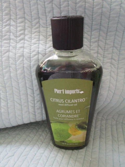 Pier 1 One Imports Citrus Cilantro Reed Diffuser Oil 16 Oz Discontinued Scent Pier 1 One Imports Citrus Cilantro Reed Diffuser Oil 16 Oz Discontinued Scent