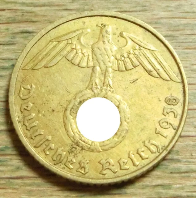 Drittes Reich  5  Reichspfennig  1938  J