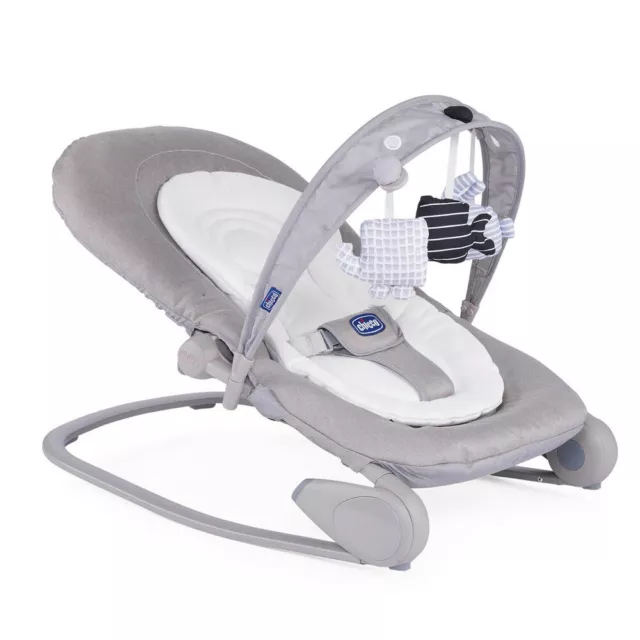 Chicco Juvenile/Baby/Newborn Rocker Hoopla Bouncer Rocking Cradle Hazelwood 0m+