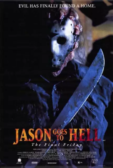 395315 JASON GOES TO HELL THE FINAL FRIDAY Movie WALL PRINT POSTER UK