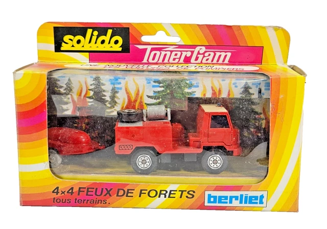 Camion Saviem SM 300 V8 #38 – Kit Solido 1/50, Turquoise, 12,8 Cm